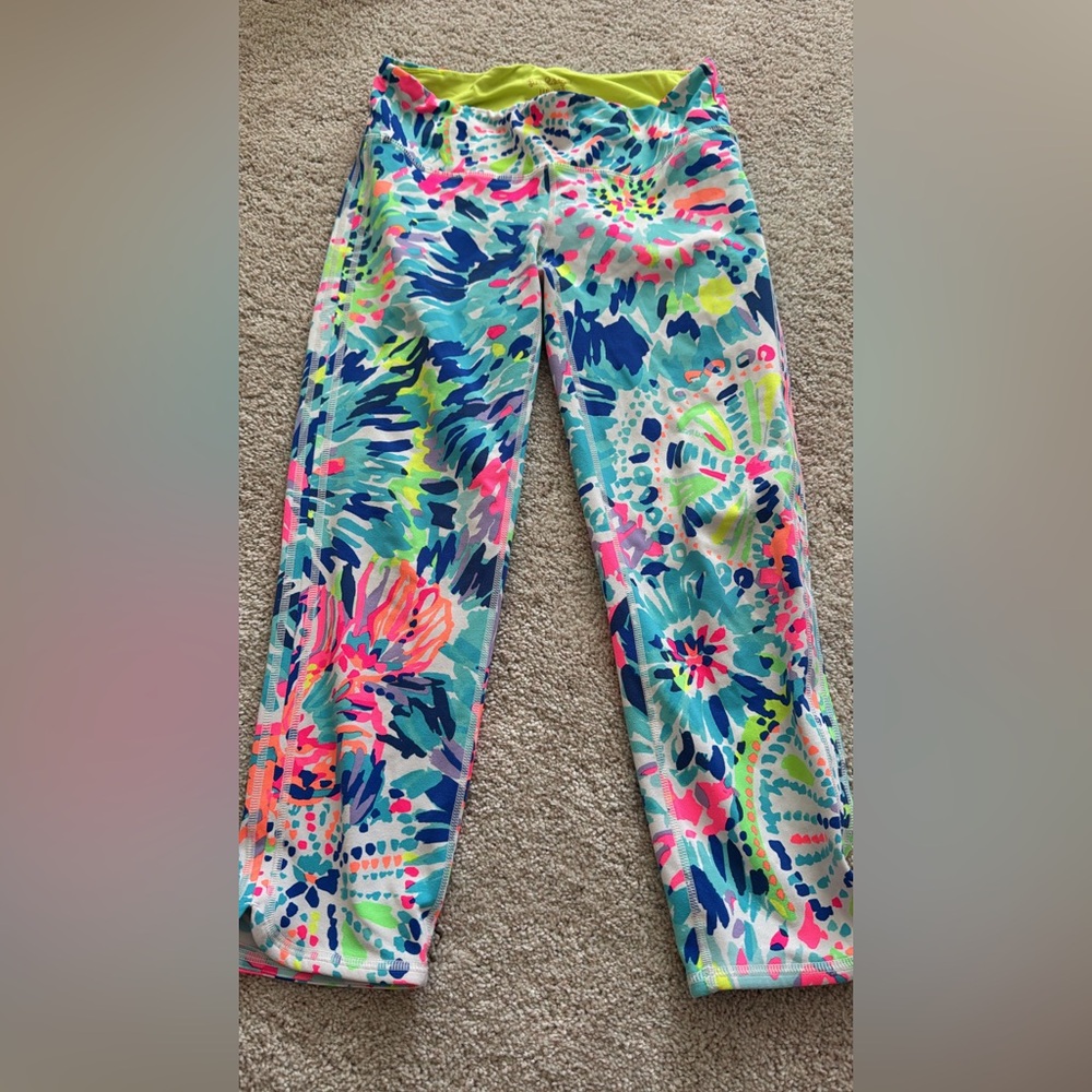 Lilly Pulitzer cropped leggings